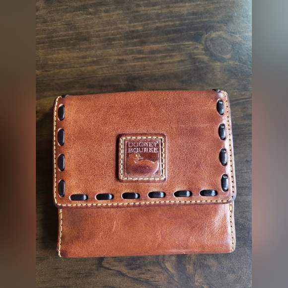 Dooney & Bourke Handbags - Dooney & Bourke Chestnut Florentine Wallet